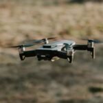 drone flying in the sky lcq48pr